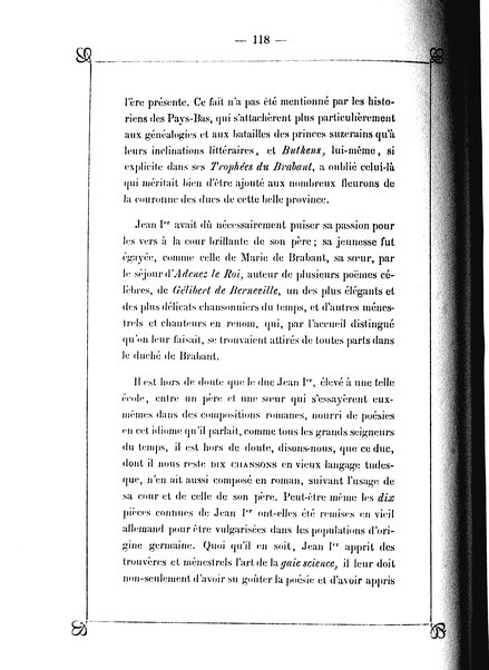 4: Les trouvères brabançons, hainuyers, liégeois et namurois / par Arthur Dinaux