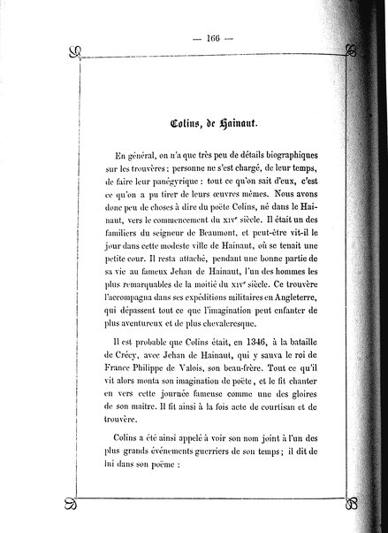4: Les trouvères brabançons, hainuyers, liégeois et namurois / par Arthur Dinaux
