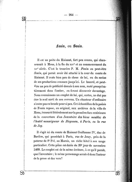 4: Les trouvères brabançons, hainuyers, liégeois et namurois / par Arthur Dinaux