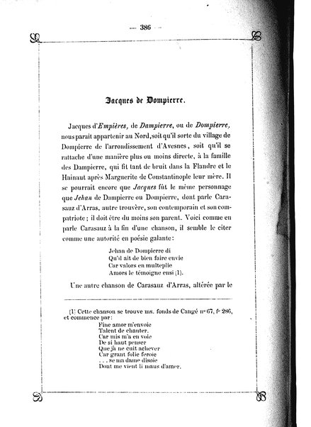 4: Les trouvères brabançons, hainuyers, liégeois et namurois / par Arthur Dinaux