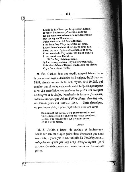 4: Les trouvères brabançons, hainuyers, liégeois et namurois / par Arthur Dinaux