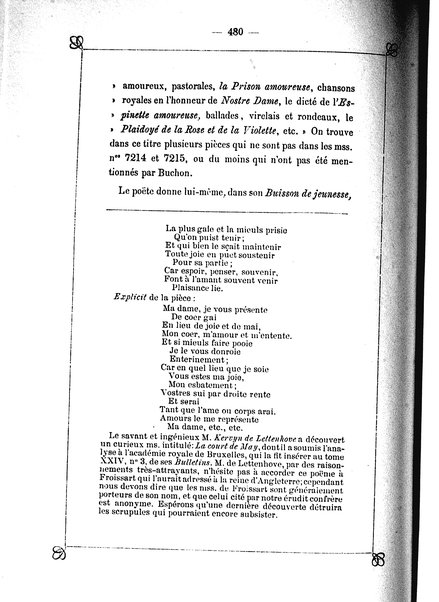 4: Les trouvères brabançons, hainuyers, liégeois et namurois / par Arthur Dinaux