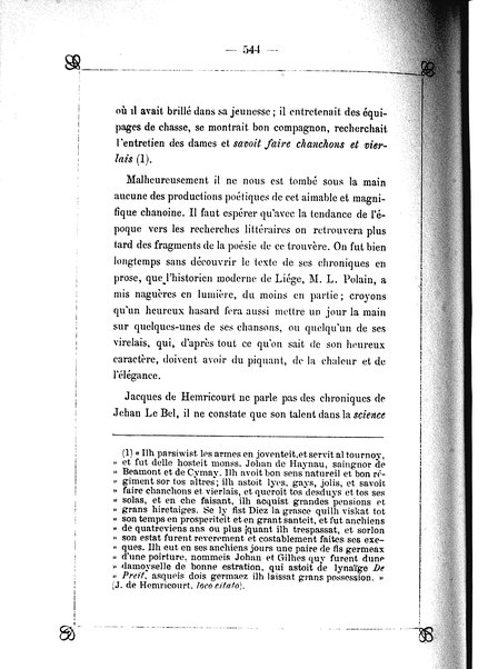 4: Les trouvères brabançons, hainuyers, liégeois et namurois / par Arthur Dinaux