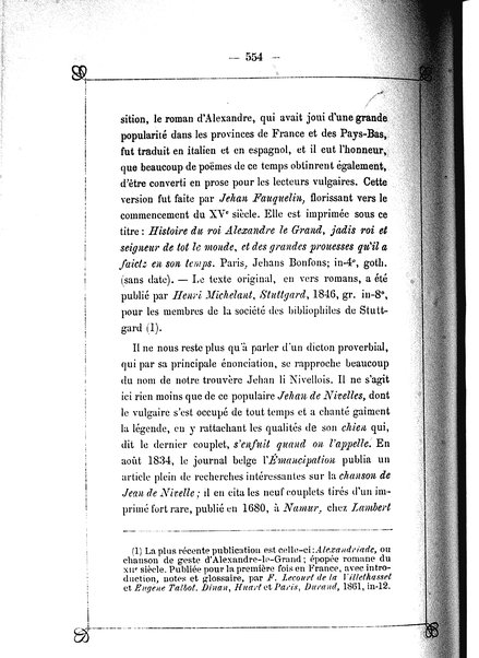 4: Les trouvères brabançons, hainuyers, liégeois et namurois / par Arthur Dinaux