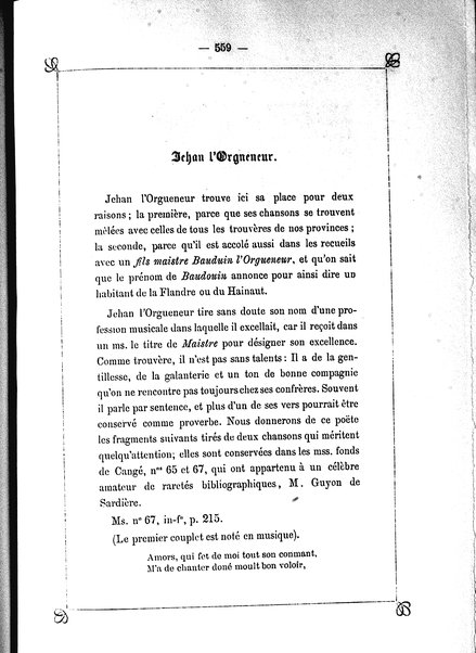 4: Les trouvères brabançons, hainuyers, liégeois et namurois / par Arthur Dinaux