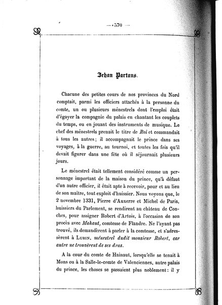 4: Les trouvères brabançons, hainuyers, liégeois et namurois / par Arthur Dinaux