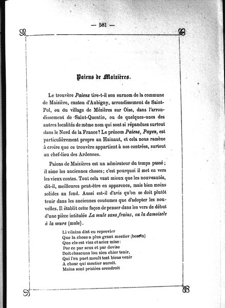 4: Les trouvères brabançons, hainuyers, liégeois et namurois / par Arthur Dinaux