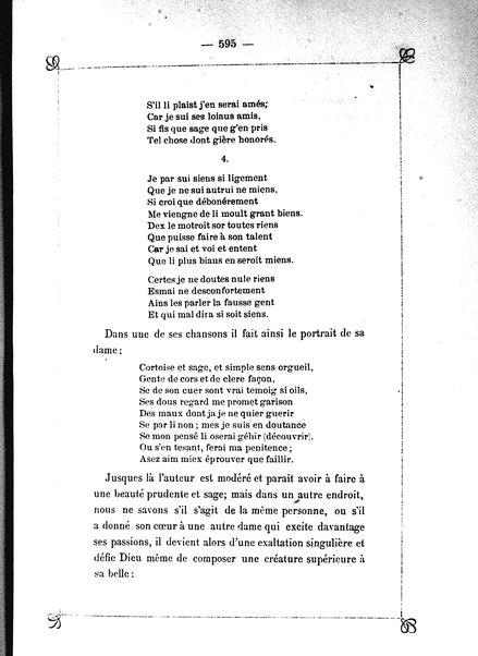 4: Les trouvères brabançons, hainuyers, liégeois et namurois / par Arthur Dinaux