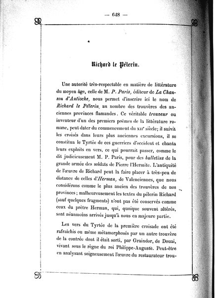 4: Les trouvères brabançons, hainuyers, liégeois et namurois / par Arthur Dinaux