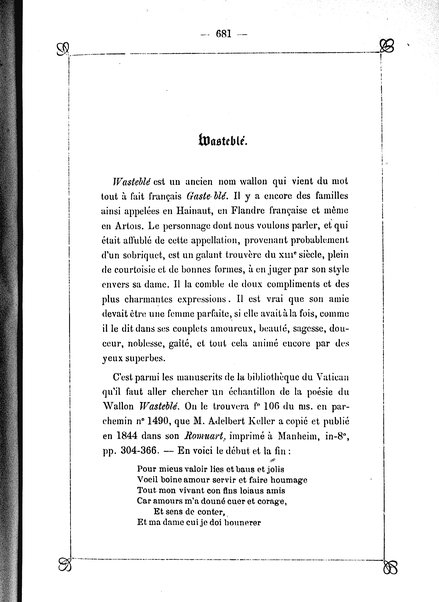 4: Les trouvères brabançons, hainuyers, liégeois et namurois / par Arthur Dinaux