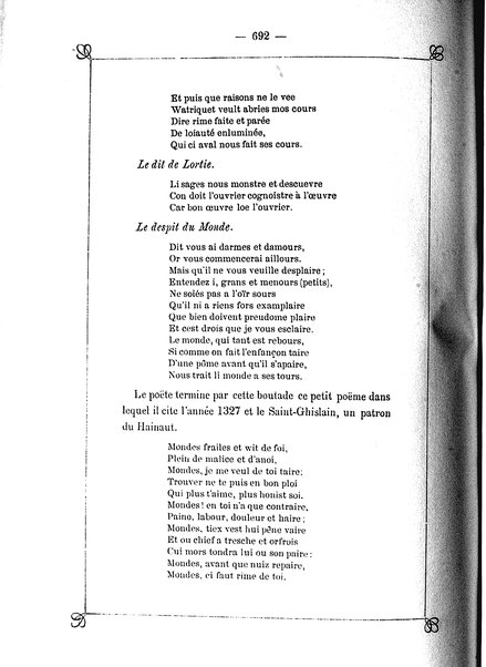 4: Les trouvères brabançons, hainuyers, liégeois et namurois / par Arthur Dinaux