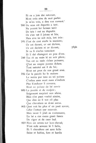 1: Beaudous : ein altfranzösischer Abenteuerroman des 13. Jahrhunderts Robert's von Blois / nach der einzigen Handschrift der Pariser Nationalbibliothek herausgegeben von Jacob Ulrich