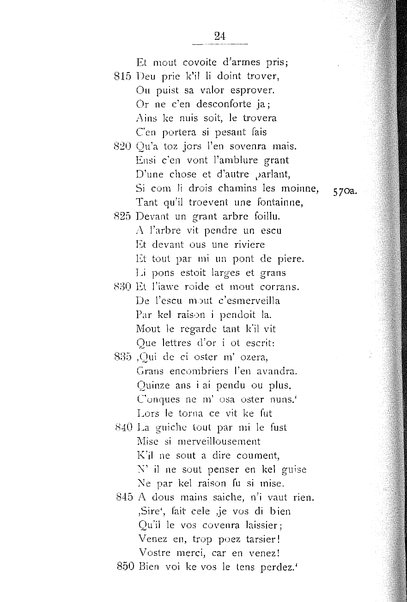1: Beaudous : ein altfranzösischer Abenteuerroman des 13. Jahrhunderts Robert's von Blois / nach der einzigen Handschrift der Pariser Nationalbibliothek herausgegeben von Jacob Ulrich