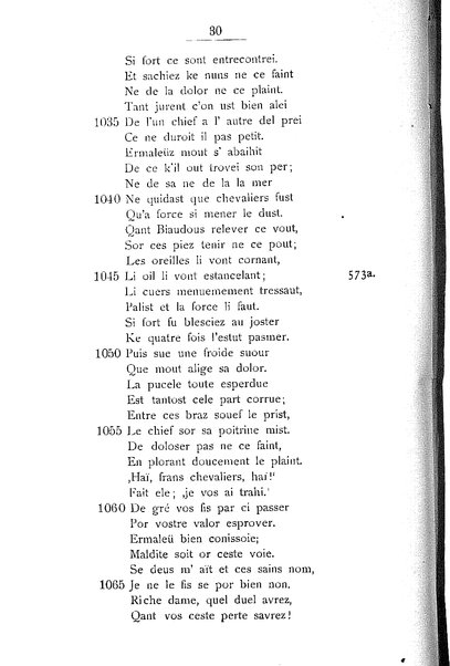 1: Beaudous : ein altfranzösischer Abenteuerroman des 13. Jahrhunderts Robert's von Blois / nach der einzigen Handschrift der Pariser Nationalbibliothek herausgegeben von Jacob Ulrich