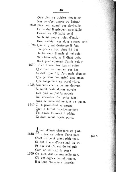 1: Beaudous : ein altfranzösischer Abenteuerroman des 13. Jahrhunderts Robert's von Blois / nach der einzigen Handschrift der Pariser Nationalbibliothek herausgegeben von Jacob Ulrich