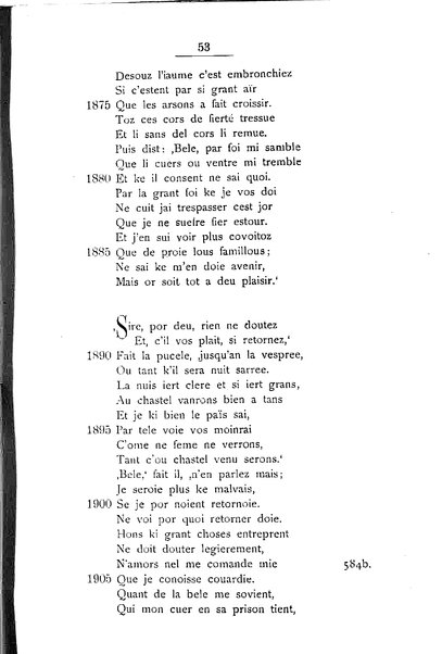 1: Beaudous : ein altfranzösischer Abenteuerroman des 13. Jahrhunderts Robert's von Blois / nach der einzigen Handschrift der Pariser Nationalbibliothek herausgegeben von Jacob Ulrich