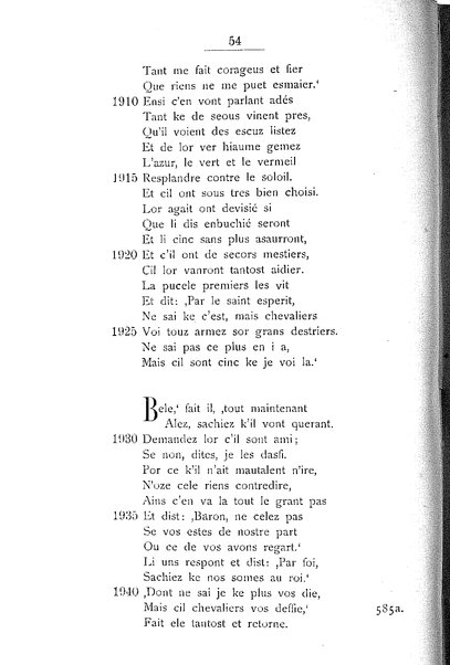 1: Beaudous : ein altfranzösischer Abenteuerroman des 13. Jahrhunderts Robert's von Blois / nach der einzigen Handschrift der Pariser Nationalbibliothek herausgegeben von Jacob Ulrich