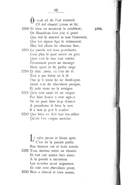 1: Beaudous : ein altfranzösischer Abenteuerroman des 13. Jahrhunderts Robert's von Blois / nach der einzigen Handschrift der Pariser Nationalbibliothek herausgegeben von Jacob Ulrich