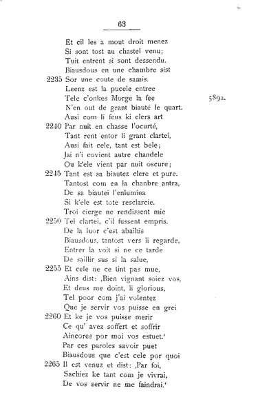 1: Beaudous : ein altfranzösischer Abenteuerroman des 13. Jahrhunderts Robert's von Blois / nach der einzigen Handschrift der Pariser Nationalbibliothek herausgegeben von Jacob Ulrich