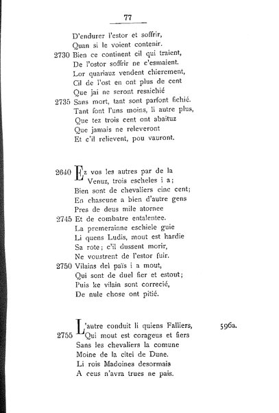 1: Beaudous : ein altfranzösischer Abenteuerroman des 13. Jahrhunderts Robert's von Blois / nach der einzigen Handschrift der Pariser Nationalbibliothek herausgegeben von Jacob Ulrich