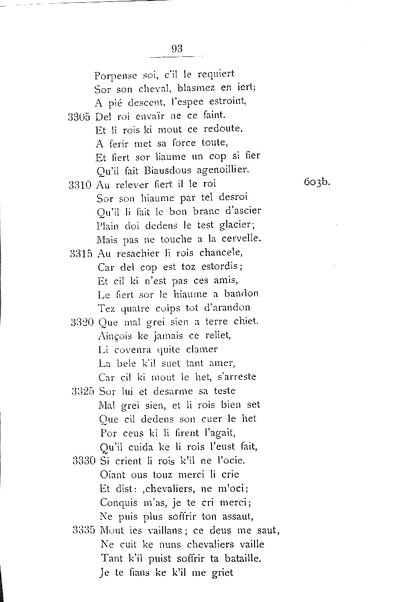 1: Beaudous : ein altfranzösischer Abenteuerroman des 13. Jahrhunderts Robert's von Blois / nach der einzigen Handschrift der Pariser Nationalbibliothek herausgegeben von Jacob Ulrich