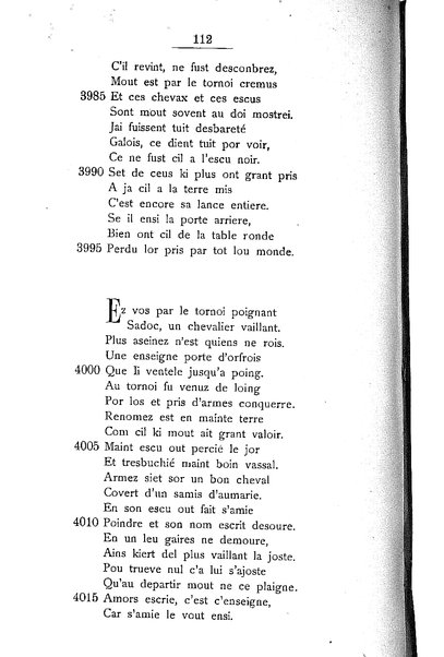 1: Beaudous : ein altfranzösischer Abenteuerroman des 13. Jahrhunderts Robert's von Blois / nach der einzigen Handschrift der Pariser Nationalbibliothek herausgegeben von Jacob Ulrich