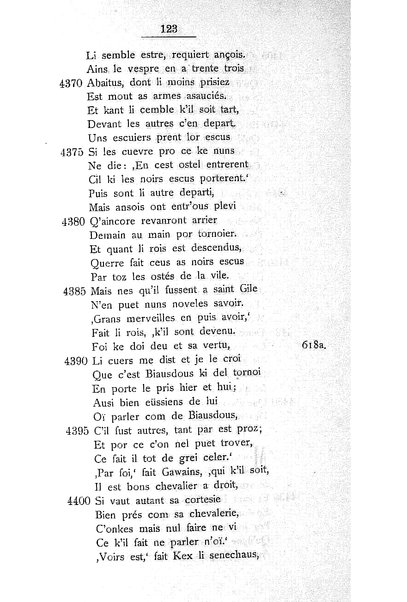 1: Beaudous : ein altfranzösischer Abenteuerroman des 13. Jahrhunderts Robert's von Blois / nach der einzigen Handschrift der Pariser Nationalbibliothek herausgegeben von Jacob Ulrich