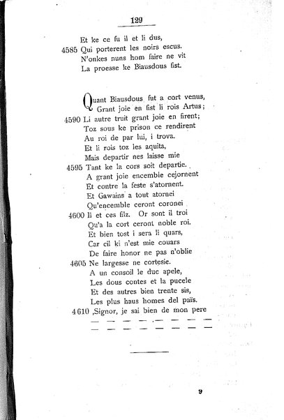 1: Beaudous : ein altfranzösischer Abenteuerroman des 13. Jahrhunderts Robert's von Blois / nach der einzigen Handschrift der Pariser Nationalbibliothek herausgegeben von Jacob Ulrich