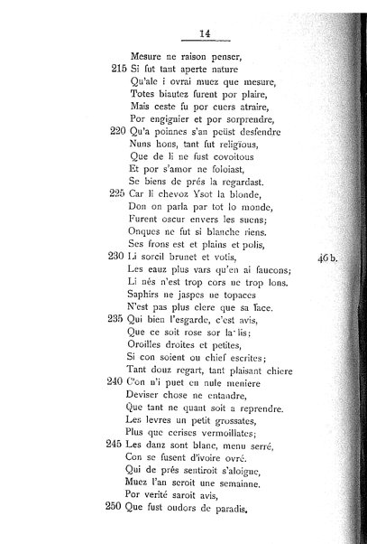 1: Beaudous : ein altfranzösischer Abenteuerroman des 13. Jahrhunderts Robert's von Blois / nach der einzigen Handschrift der Pariser Nationalbibliothek herausgegeben von Jacob Ulrich