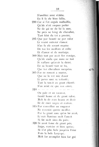 1: Beaudous : ein altfranzösischer Abenteuerroman des 13. Jahrhunderts Robert's von Blois / nach der einzigen Handschrift der Pariser Nationalbibliothek herausgegeben von Jacob Ulrich