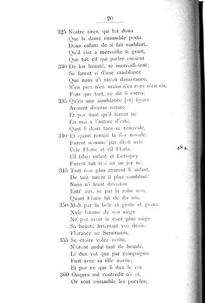 1: Beaudous : ein altfranzösischer Abenteuerroman des 13. Jahrhunderts Robert's von Blois / nach der einzigen Handschrift der Pariser Nationalbibliothek herausgegeben von Jacob Ulrich