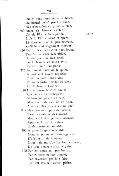 1: Beaudous : ein altfranzösischer Abenteuerroman des 13. Jahrhunderts Robert's von Blois / nach der einzigen Handschrift der Pariser Nationalbibliothek herausgegeben von Jacob Ulrich