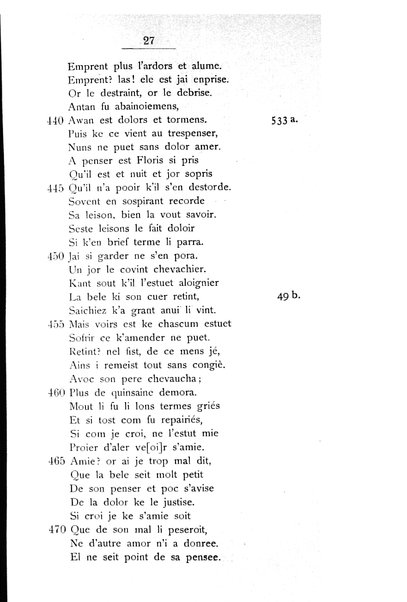 1: Beaudous : ein altfranzösischer Abenteuerroman des 13. Jahrhunderts Robert's von Blois / nach der einzigen Handschrift der Pariser Nationalbibliothek herausgegeben von Jacob Ulrich