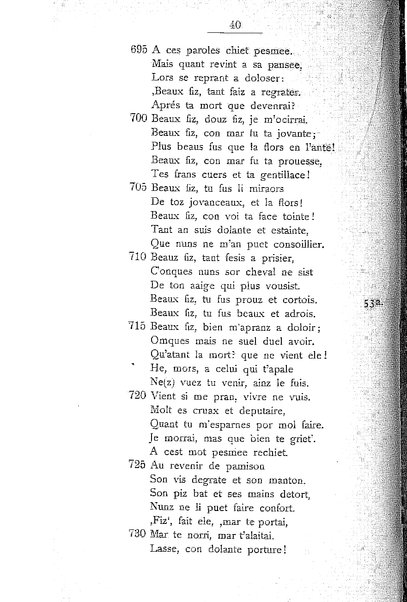 1: Beaudous : ein altfranzösischer Abenteuerroman des 13. Jahrhunderts Robert's von Blois / nach der einzigen Handschrift der Pariser Nationalbibliothek herausgegeben von Jacob Ulrich