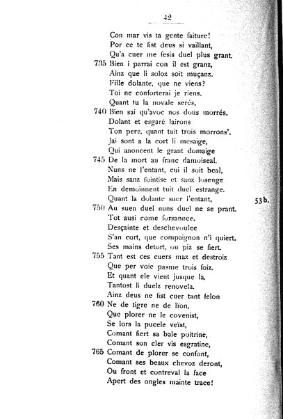 1: Beaudous : ein altfranzösischer Abenteuerroman des 13. Jahrhunderts Robert's von Blois / nach der einzigen Handschrift der Pariser Nationalbibliothek herausgegeben von Jacob Ulrich