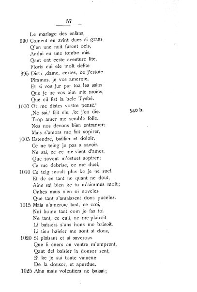 1: Beaudous : ein altfranzösischer Abenteuerroman des 13. Jahrhunderts Robert's von Blois / nach der einzigen Handschrift der Pariser Nationalbibliothek herausgegeben von Jacob Ulrich