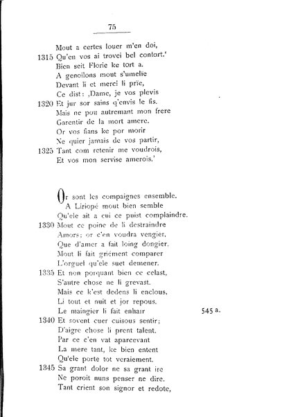 1: Beaudous : ein altfranzösischer Abenteuerroman des 13. Jahrhunderts Robert's von Blois / nach der einzigen Handschrift der Pariser Nationalbibliothek herausgegeben von Jacob Ulrich