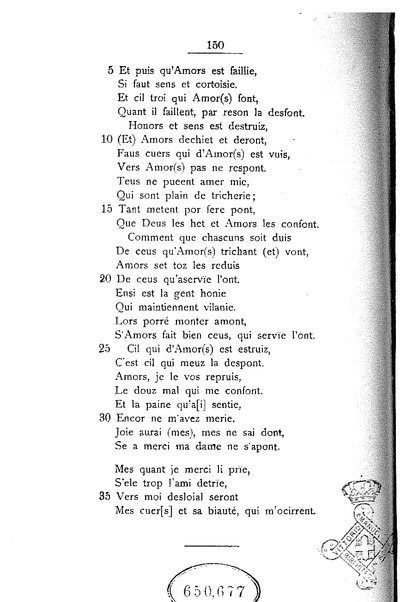 1: Beaudous : ein altfranzösischer Abenteuerroman des 13. Jahrhunderts Robert's von Blois / nach der einzigen Handschrift der Pariser Nationalbibliothek herausgegeben von Jacob Ulrich
