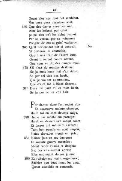 1: Beaudous : ein altfranzösischer Abenteuerroman des 13. Jahrhunderts Robert's von Blois / nach der einzigen Handschrift der Pariser Nationalbibliothek herausgegeben von Jacob Ulrich