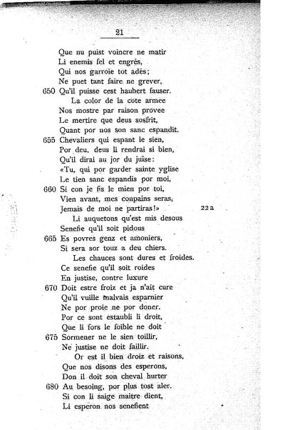 1: Beaudous : ein altfranzösischer Abenteuerroman des 13. Jahrhunderts Robert's von Blois / nach der einzigen Handschrift der Pariser Nationalbibliothek herausgegeben von Jacob Ulrich