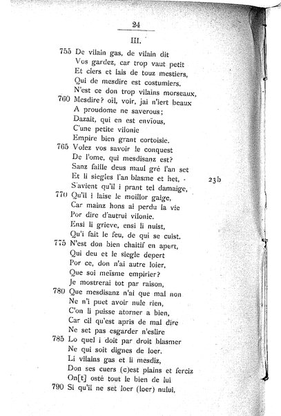 1: Beaudous : ein altfranzösischer Abenteuerroman des 13. Jahrhunderts Robert's von Blois / nach der einzigen Handschrift der Pariser Nationalbibliothek herausgegeben von Jacob Ulrich