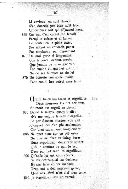 1: Beaudous : ein altfranzösischer Abenteuerroman des 13. Jahrhunderts Robert's von Blois / nach der einzigen Handschrift der Pariser Nationalbibliothek herausgegeben von Jacob Ulrich