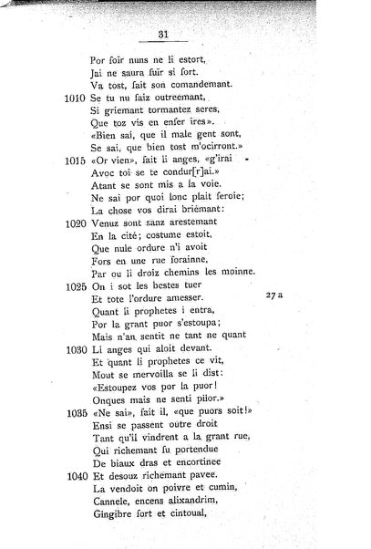 1: Beaudous : ein altfranzösischer Abenteuerroman des 13. Jahrhunderts Robert's von Blois / nach der einzigen Handschrift der Pariser Nationalbibliothek herausgegeben von Jacob Ulrich