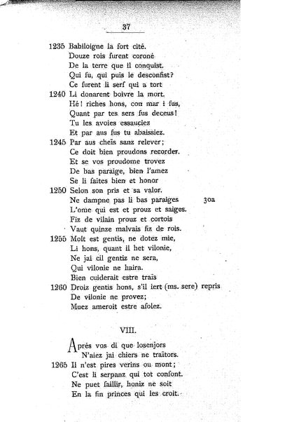 1: Beaudous : ein altfranzösischer Abenteuerroman des 13. Jahrhunderts Robert's von Blois / nach der einzigen Handschrift der Pariser Nationalbibliothek herausgegeben von Jacob Ulrich