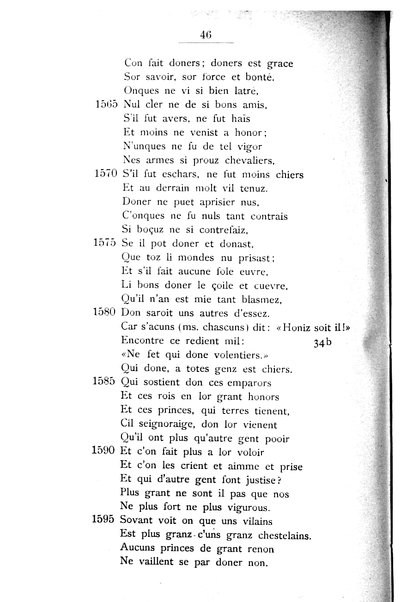 1: Beaudous : ein altfranzösischer Abenteuerroman des 13. Jahrhunderts Robert's von Blois / nach der einzigen Handschrift der Pariser Nationalbibliothek herausgegeben von Jacob Ulrich