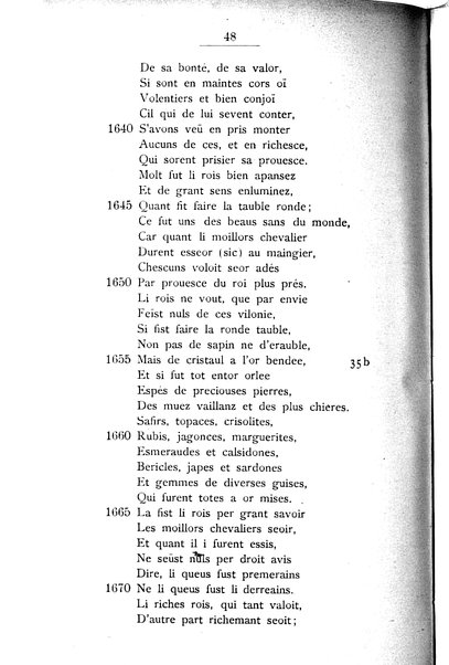 1: Beaudous : ein altfranzösischer Abenteuerroman des 13. Jahrhunderts Robert's von Blois / nach der einzigen Handschrift der Pariser Nationalbibliothek herausgegeben von Jacob Ulrich