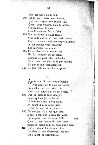 1: Beaudous : ein altfranzösischer Abenteuerroman des 13. Jahrhunderts Robert's von Blois / nach der einzigen Handschrift der Pariser Nationalbibliothek herausgegeben von Jacob Ulrich