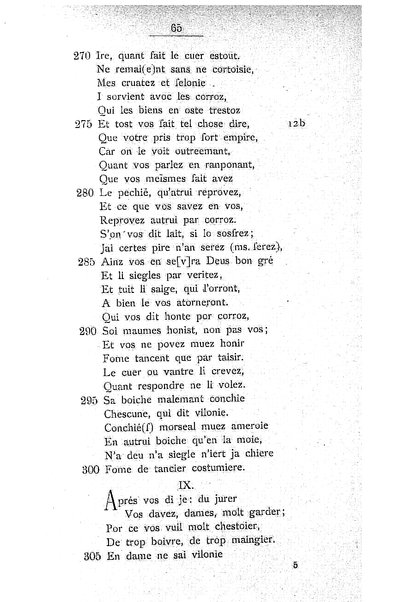 1: Beaudous : ein altfranzösischer Abenteuerroman des 13. Jahrhunderts Robert's von Blois / nach der einzigen Handschrift der Pariser Nationalbibliothek herausgegeben von Jacob Ulrich