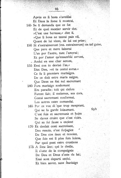 1: Beaudous : ein altfranzösischer Abenteuerroman des 13. Jahrhunderts Robert's von Blois / nach der einzigen Handschrift der Pariser Nationalbibliothek herausgegeben von Jacob Ulrich