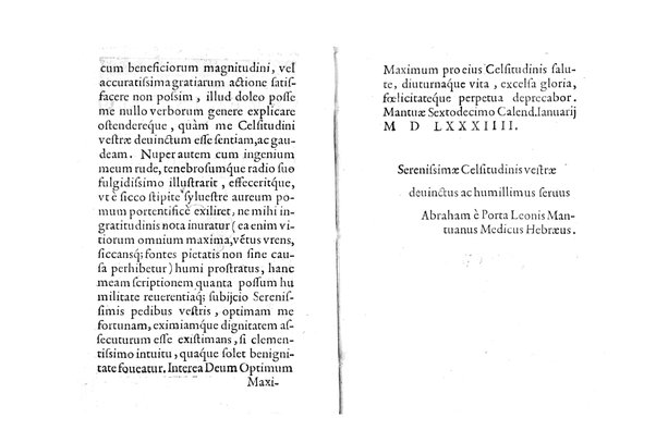 De auro dialogi tres. In quibus non solum de auri in re medica facultate, verum etiam de specifica eius, & caeterarum rerum forma, ac duplici potestate, qua mixtis in omnibus illa operatur, copiosè disputatur. Abrahamo è Porta Leonis ... auctore. ...